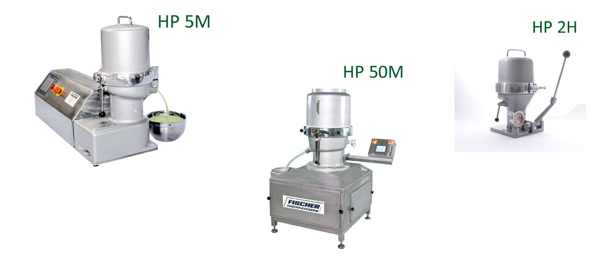 Handpresse oder automatische Tinkturenpresse